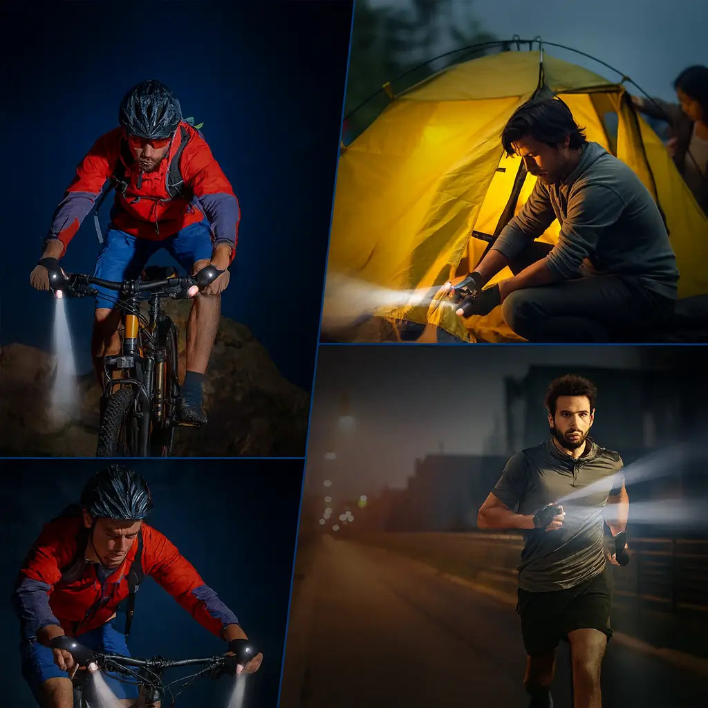 Guantes Linterna LED – Ilumina con Precisión – Trabaja sin esfuerzo incluso en total oscuridad