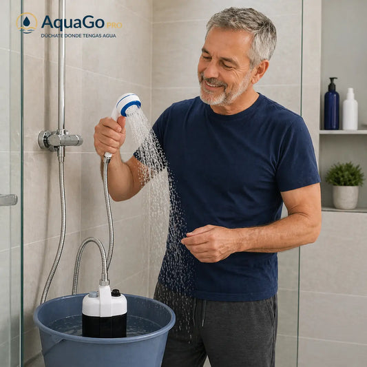 AquaGo Pro - Tu plan B para ducharte