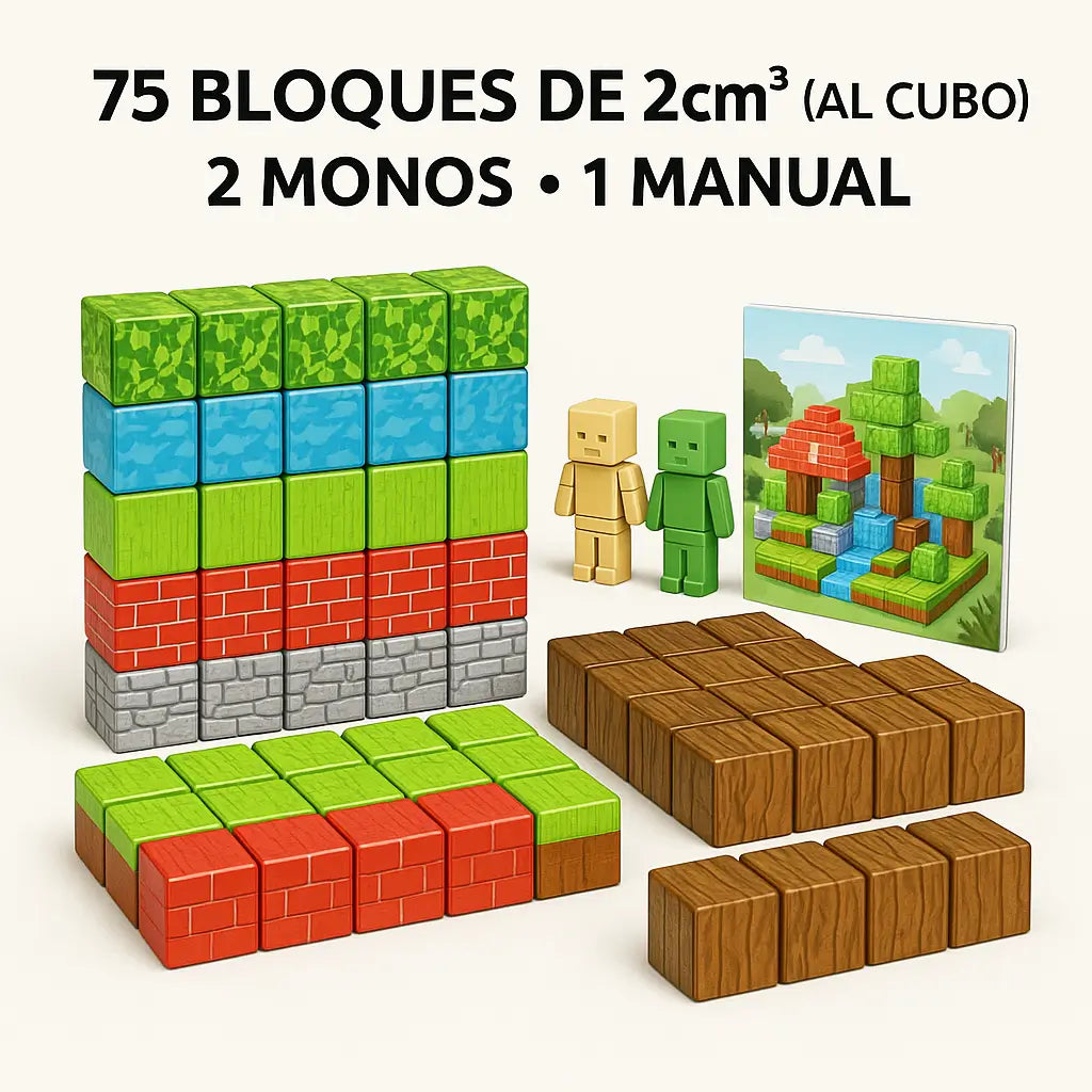 🔬🧩 Bloques Magnéticos 75 Piezas – Construcción Fácil – Potencia la Creatividad Durante el Juego Diario 🧠🚀