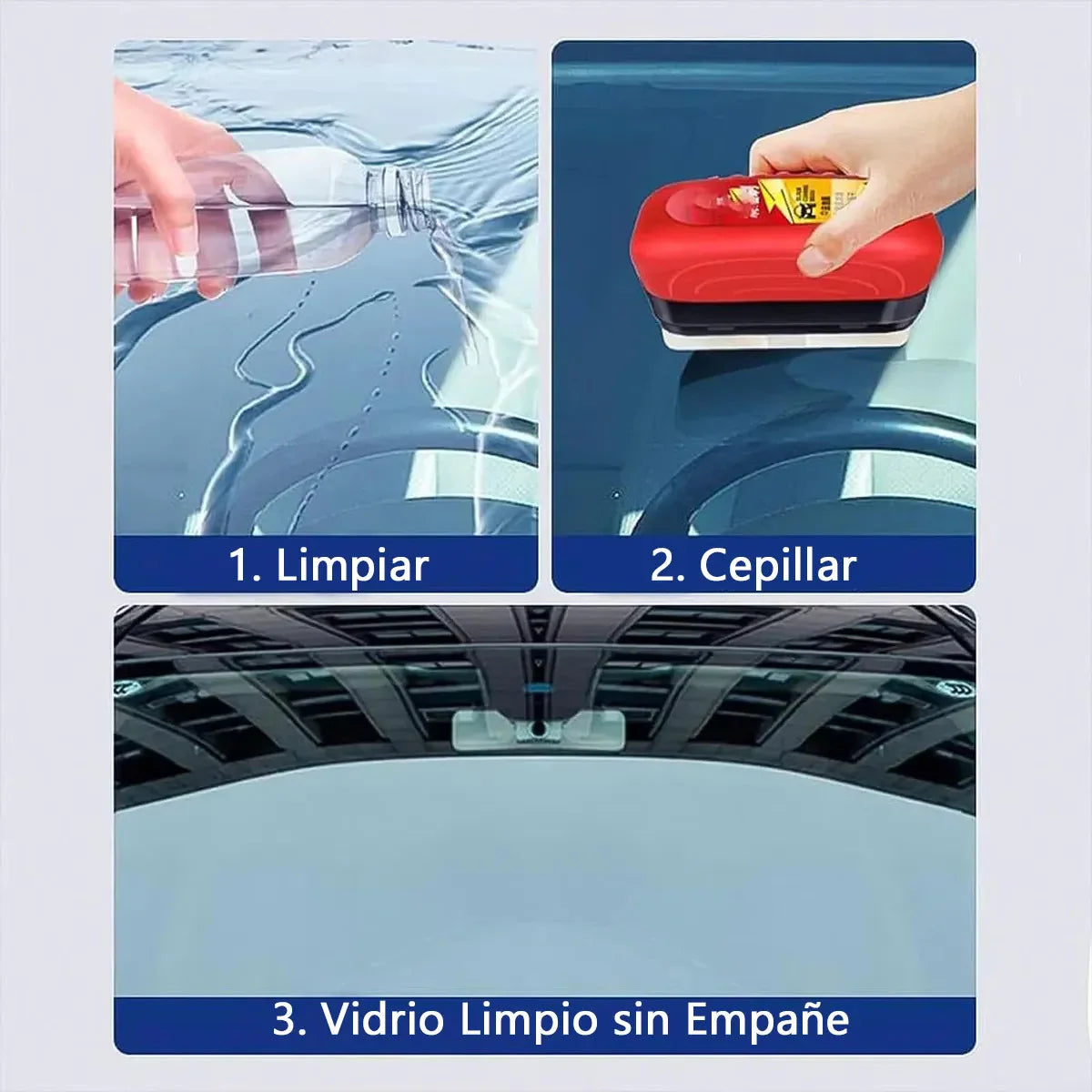 PACK x 4 Cepillo Antiempañante para Auto 🚘 Seguridad y Visibilidad desde el Primer Uso