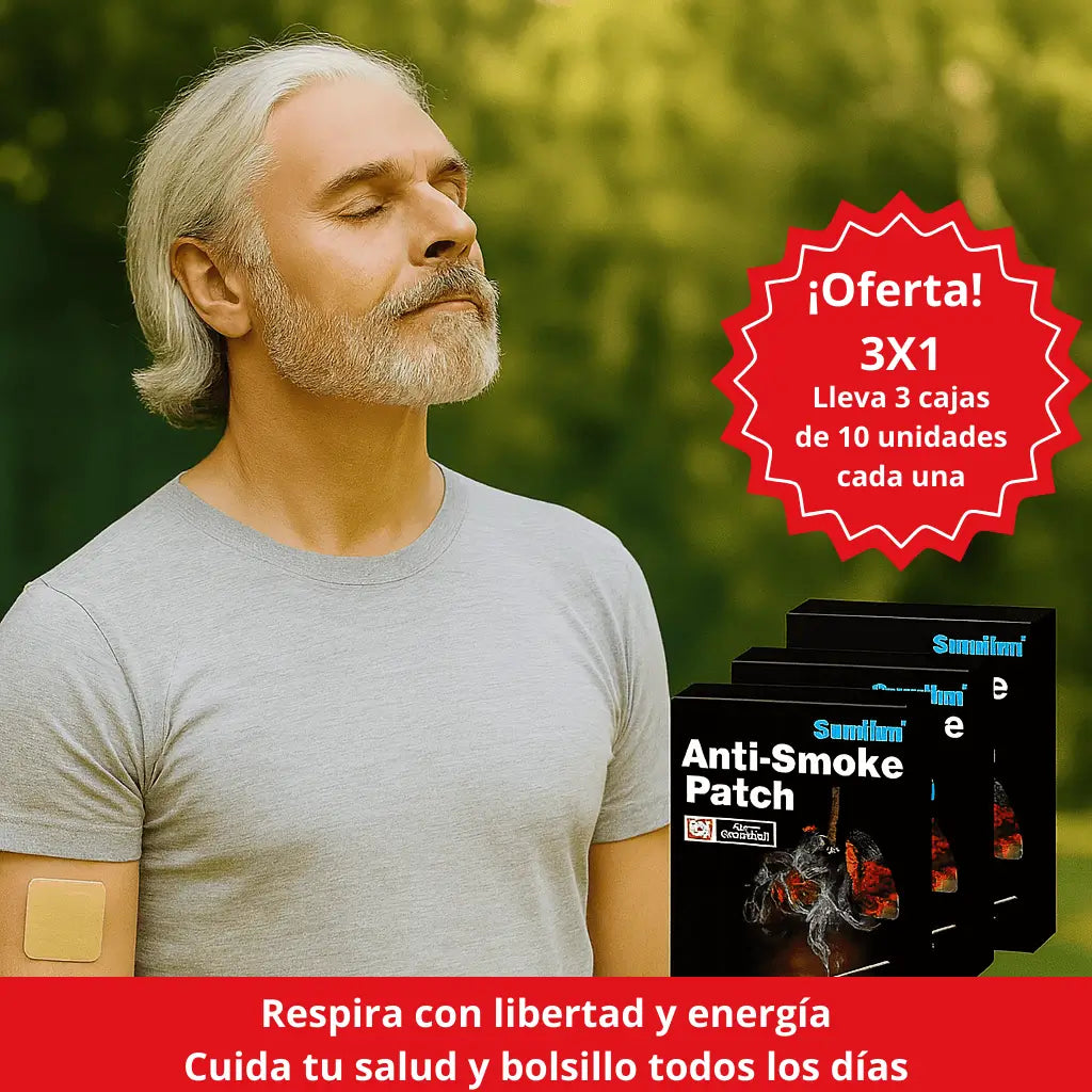 Parche Antitabaco 🚭Respira Mejor y AHORRA DINERO💰