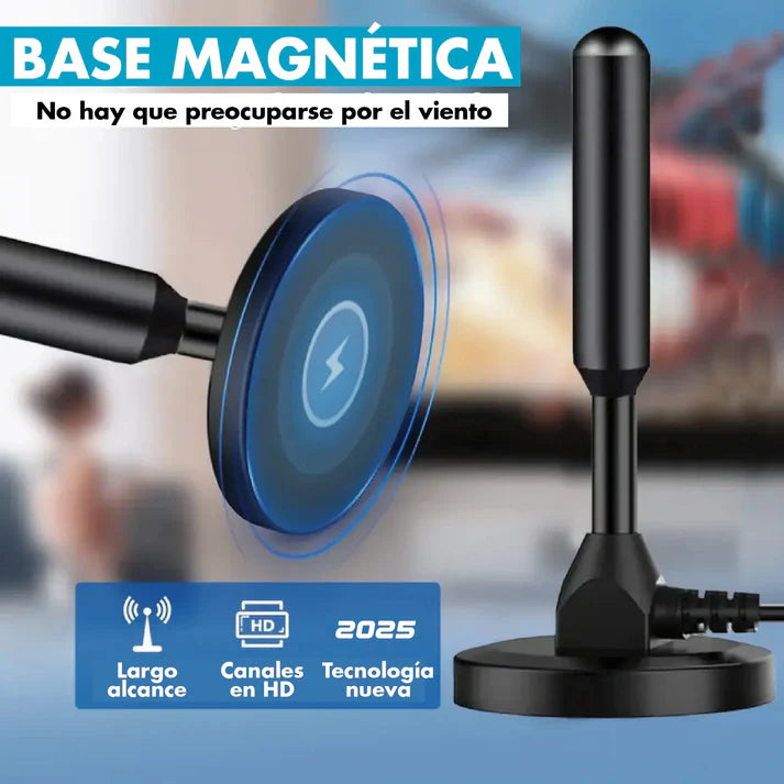 Antena Digital Portátil – Conecta Fácil – Ahorra Dinero Eliminando Pagos