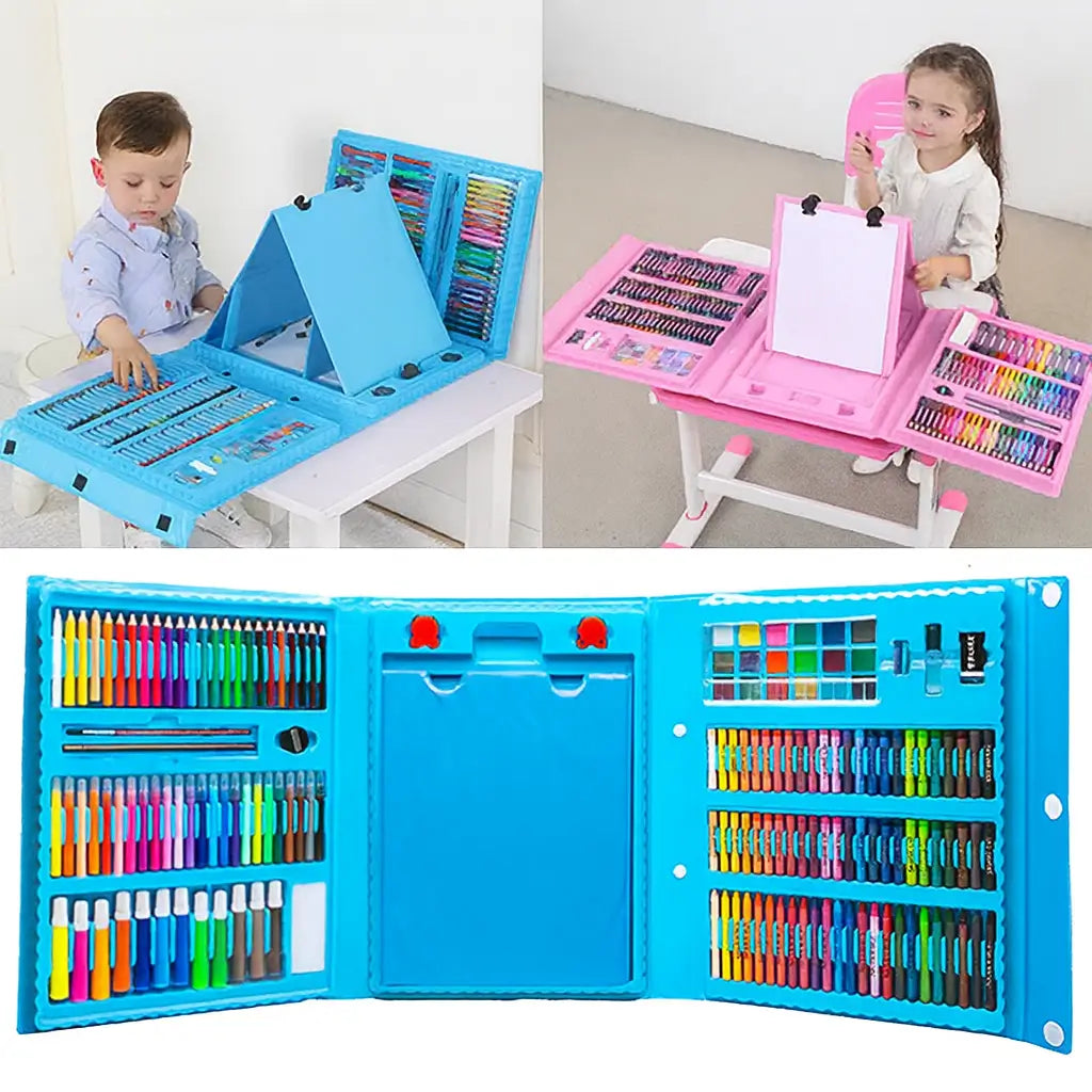 🎨🖍️ Set de Arte Infantil – ✨🖌️ Creación Creativa – 🌈🧠 Estimula la Imaginación y la Expresión Artística 👧👦🎉
