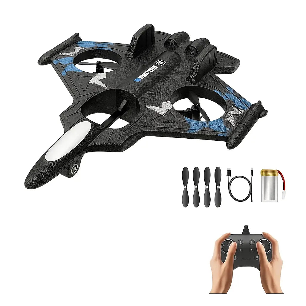 Avión Dron LED – Juego al Aire Libre – Regala Diversión Segura y Sin Pantallas