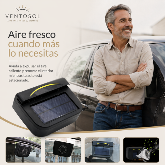 Extractor de Aire Solar