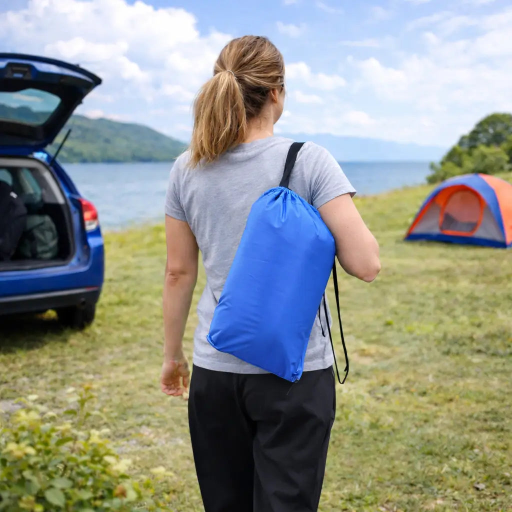 🪑✨ Sillón Inflable de Viaje – 🌿 Descanso al Aire Libre – 😌🏖️ Disfruta Comodidad Inmediata en tus Vacaciones