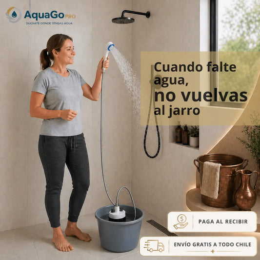 AquaGo Pro - Tu plan B para ducharte
