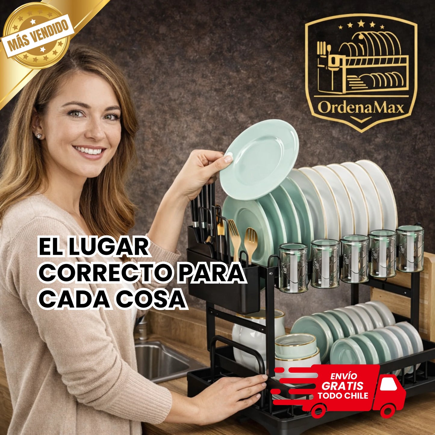 OrdenaMax - Todo en su lugar, espacio libre al instante