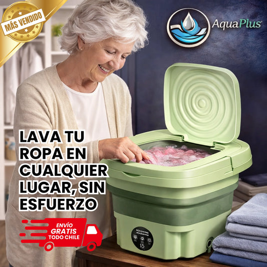 AquaPlus - Ropa limpia donde estés, sin ocupar espacio