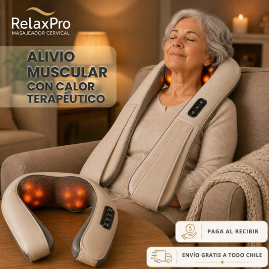 RelaxPro - Ayuda a aliviar tensión cervical desde el primer uso