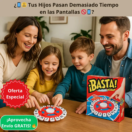 Juego de Mesa ¡Basta! - Diversión y Educación para toda la Familia