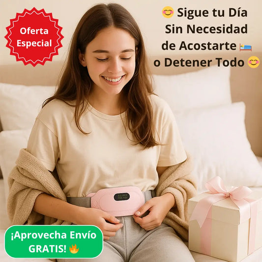 Cinturón Térmico ♨️ – Calor Relajante 😌 – Bienestar y Tranquilidad Durante el Día 🌿