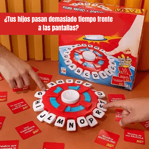 Juego de Mesa ¡Basta! - Diversión y Educación para toda la Familia