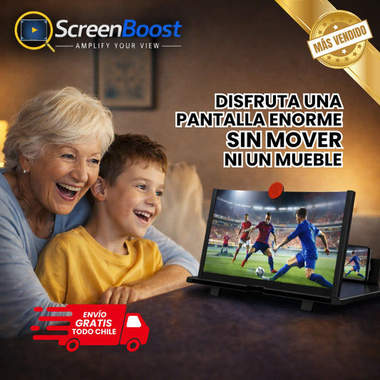 Amplificador de Pantalla - Agranda tu celular al instante - Ve series y películas sin TV