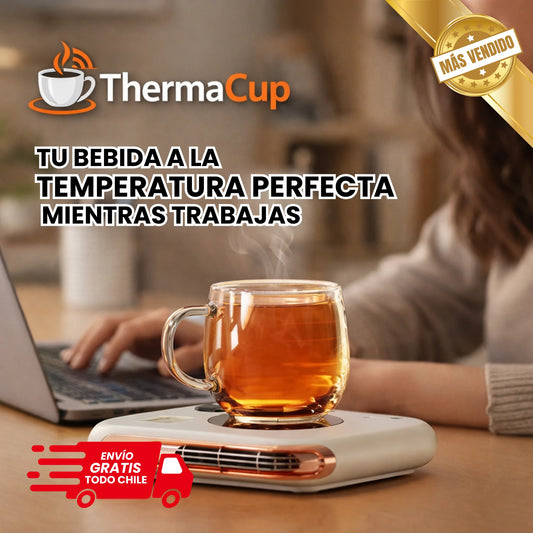 Calentador Inteligente de Tazas ☕️ Mantiene tu Bebida Caliente 🔥 Disfruta tu Café a Temperatura Ideal Durante tu Jornada