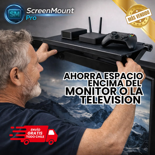 Estante para TV o Monitor 📺 Organiza tus accesorios 🕹️ Gana comodidad desde el primer día