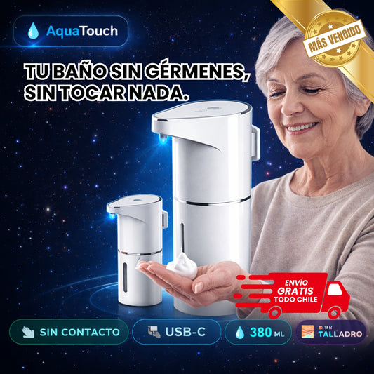 Dispensador automático de jabón con sensor 🧼 Higiene sin contacto 🤲 Mantén tus manos limpias y libres de gérmenes desde el primer uso